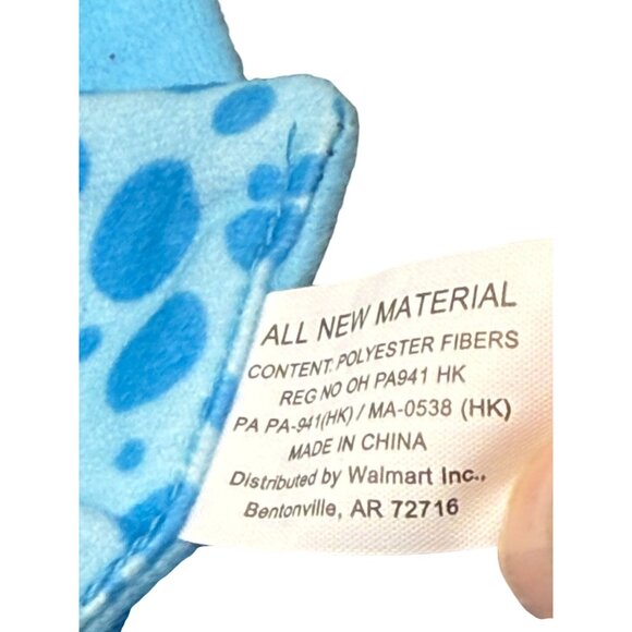 Blue's Clues Lovey Security Blanket 9 in. square Sold at Walmart Appears unused - Picture 5 of 6